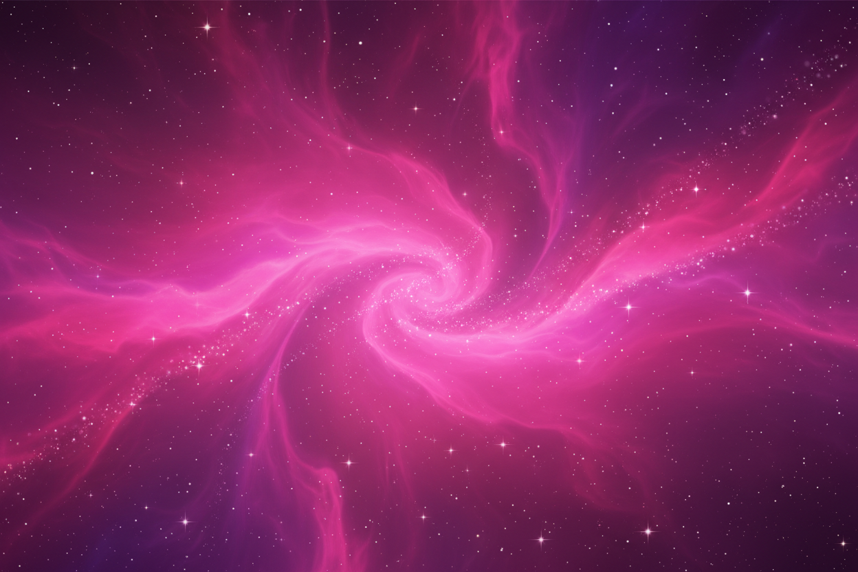 Pink Galaxy Background